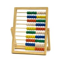 Planet X Wooden Abacus Colorful Beads Set For Kids (PX-10320)