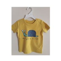 Treasure World George T-Shirt For Boys Yellow