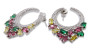iShopping - Zed Eye Rainbow Crescent Earrings For Women (ISE159)
