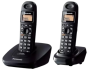 iShopping - Panasonic Cordless Landline Phone (KX-TG3612SX)-Black