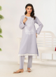 iShopping - Ahlam Light Purple Embroidered Lawn Suit 2-piece