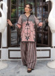 iShopping - Ahlam Blushing Peony Printed Lawn Kurta Set 2-piece