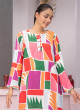 iShopping - Ahlam Carnival Printed Linen kurta Set 2-piece