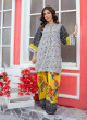 iShopping - Ahlam Citron Geometry Printed Lawn Kurta Set 2-Piece