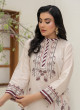 iShopping - Ahlam Classic Beige Minimal Printed Lawn Kurta 1-piece