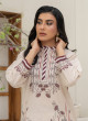 iShopping - Ahlam Classic Beige Minimal Printed Lawn Kurta 1-piece