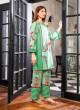 iShopping - Ahlam Classic Emerald Green Tunic Printed Lawn Co-ord Set 2-piece
