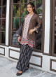 iShopping - Ahlam Cocoa Bloom Printed Lawn Kurta Set 2-piece