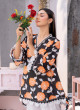 iShopping - Ahlam Coral Dusk Printed Lawn Kurta Set 2-piece
