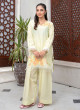 iShopping - Ahlam Cream Dahlia Cotton Suit 2-Piece