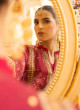 iShopping - Ahlam Crimson Dahlia Embroidered Printed Silk Suit 3-piece
