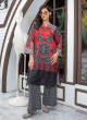iShopping - Ahlam Crimson Eclipse Printed Lawn Kurta Set 2-piece