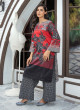iShopping - Ahlam Crimson Eclipse Printed Lawn Kurta Set 2-piece