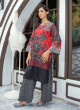 iShopping - Ahlam Crimson Eclipse Printed Lawn Kurta 1-piece
