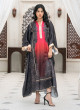 iShopping - Ahlam Crimson Horizon Dream Printed Silk Suit 2-Piece