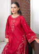 iShopping - Ahlam Crimson Reverie Cotton Suit 2-Piece