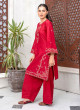 iShopping - Ahlam Crimson Reverie Cotton Suit 2-Piece