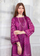iShopping - Ahlam Elegant Maroon Printed Lawn Kurta 1-piece