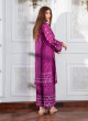 iShopping - Ahlam Elegant Maroon Printed Lawn Kurta 1-piece
