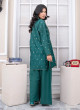 iShopping - Ahlam Emerald Palace Jackard Embroidery Suit 2-Piece