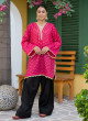 iShopping - Ahlam Fuschia Dreams Jackard Suit 2-Piece