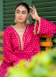 iShopping - Ahlam Fuschia Dreams Jackard Suit 2-Piece