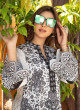 iShopping - Ahlam Ivory Dusk Printed Lawn Kurta Set 2-Piece