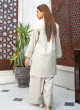 iShopping - Ahlam Ivory Lace Cotton Suit 2-Piece