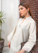 iShopping - Ahlam Ivory Lace Cotton Suit 2-Piece