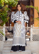 iShopping - Ahlam Ivory Lattice Printed 2-Piece lawn