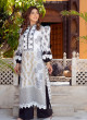 iShopping - Ahlam Ivory Lattice Printed 2-Piece lawn