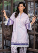 iShopping - Ahlam Lavender Lattice Embroidered Chiffon Set 3-piece