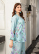 iShopping - Ahlam Light Blue Graceful Tunic Printed Lawn Kurta 1-piece
