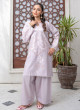 iShopping - Ahlam Lilac Prism Cotton Suit 2-Piece