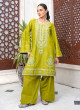 iShopping - Ahlam Lime Zeal Cotton Suit 2-Piece
