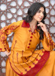 iShopping - Ahlam Marigold Heart Cotton Suit 2-Piece