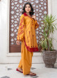 iShopping - Ahlam Marigold Heart Cotton Suit 2-Piece