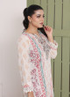 iShopping - Ahlam Maroon Grace Printed Lawn Kurta 1-piece
