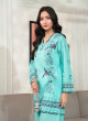 iShopping - Ahlam Mint Green Fresh Look Printed Lawn Kurta 1-piece