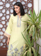 iShopping - Ahlam Mint Lotus Cotton Suit 2-Piece