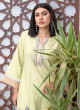 iShopping - Ahlam Mint Lotus Cotton Suit 2-Piece