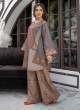 iShopping - Ahlam Mosaic Grey Printed Lawn Kurta Set 2-piece