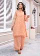 iShopping - Ahlam Peach Blossom Cotton Suit 2-Piece