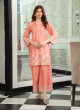 iShopping - Ahlam Peach Chic Printed Lawn Kurta 1-piece