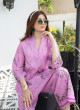 iShopping - Ahlam Rose Pink Elegant Printed Lawn Kurta 1-piece
