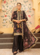 iShopping - Ahlam Rozari Embroidered Printed Silk Suit 3-piece