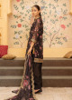 iShopping - Ahlam Rozari Embroidered Printed Silk Suit 3-piece