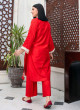 iShopping - Ahlam Ruby Blossom Cotton Suit 2-Piece