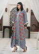 iShopping - Ahlam Ruby Garden Grace Printed Silk Suit 2-Piece