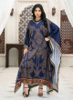 iShopping - Ahlam Sapphire Night Charm Printed Silk Suit 2-Piece